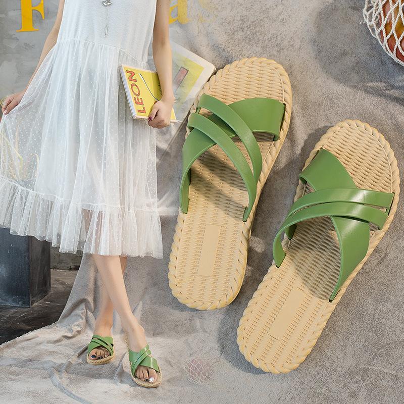 

Spring Summer Non-slip Wear-resistant Outdoor Women Shoes Women Slippers Sandals Fashion Slippers Shoes1, Black