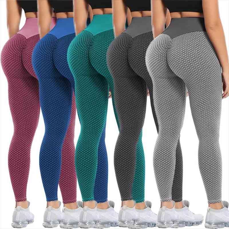 

Push Up Womens Leggings High Waist Sport Fitness Quick Dry Black Hip Up Print Gym Running Workout Trousers Bottom