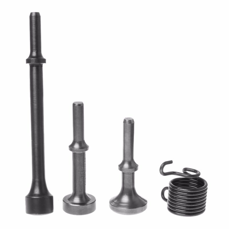 

3Pcs Smoothing Pneumatic Air Hammer Bits Long Bit Tool &1 X Spring Tire Repair