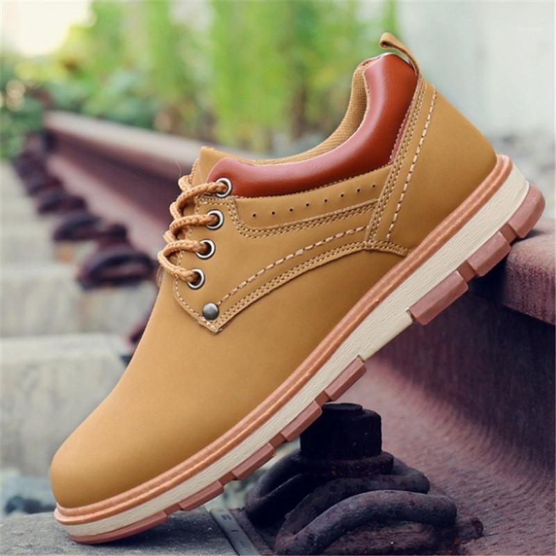 

2021 new big head leather shoes men's tooling shoes casual platform fashion men's sneakers comfortable outdoor loafers men1, 01