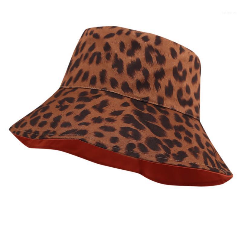 

women sunscreen hat Leopard grain fisherman hat visor Sun Wide lady fisherman Outdoor beach Sun #351, Khaki