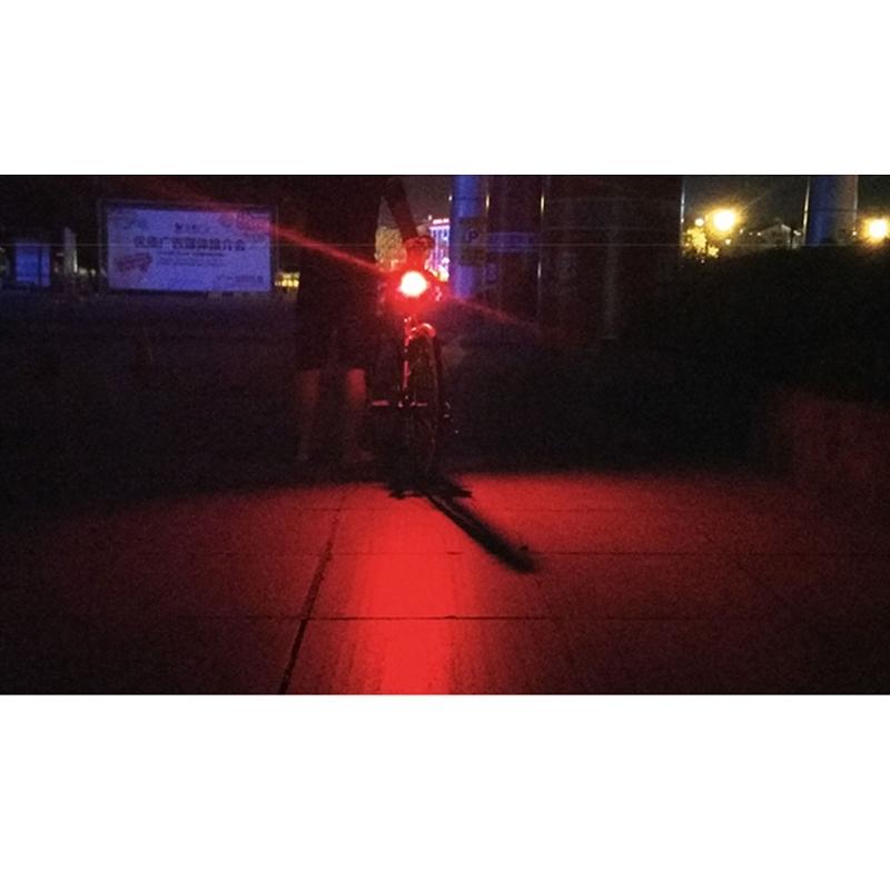 

Night Riding Mountain Bike Tail Light Cycling Warning Rear Lights USB Charging W8EE