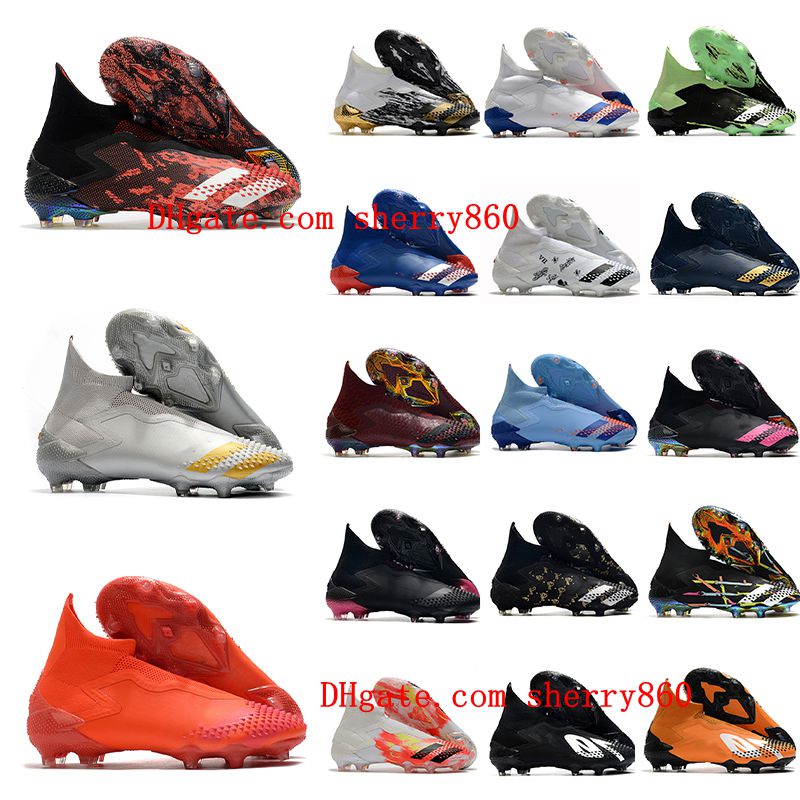 

2020 top quality mens soccer shoes Predator Mutator 20+ FG high ankle soccer cleats scarpe calcio football boots new hot, As picture 8