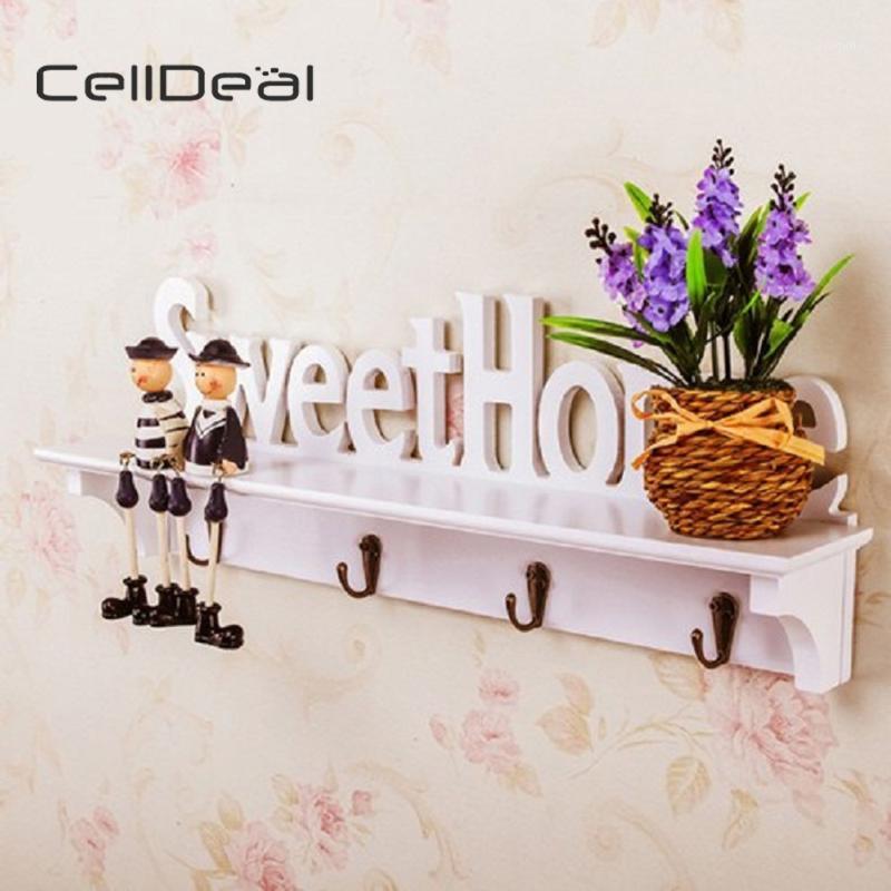 

CellDeal Plastic Wall Hook Door Mounted Coat Hat Clothes Key Hanger Home Decor Wall Hook Key Holder Holder1