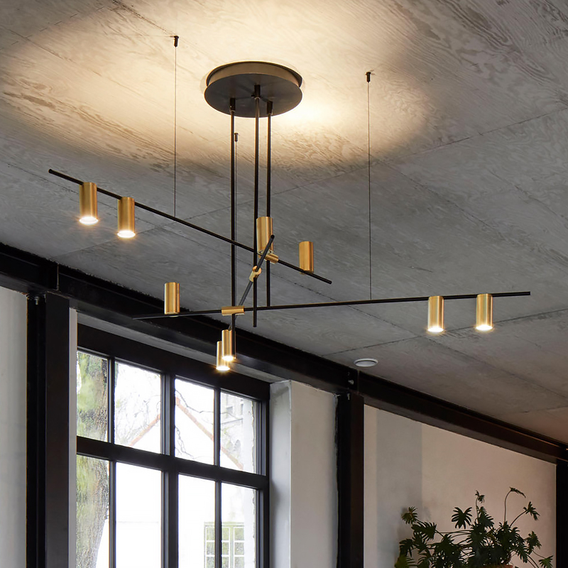 

Scandinavian Post-modern LED Ceiling Chandeliers Lighting Creative Designer Hanging Lamp Dining Room Coffee Lustre suspension