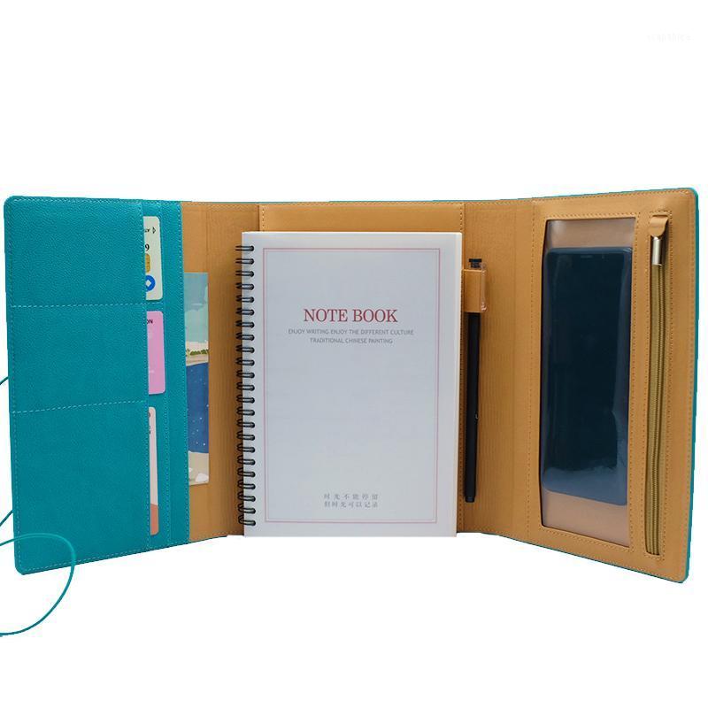 

Retro Elastic Bandage A5 Leather Journal Cover Notepad Solid Color Journal Notebook Agenda 2021 Planner Office Plain Notebook1