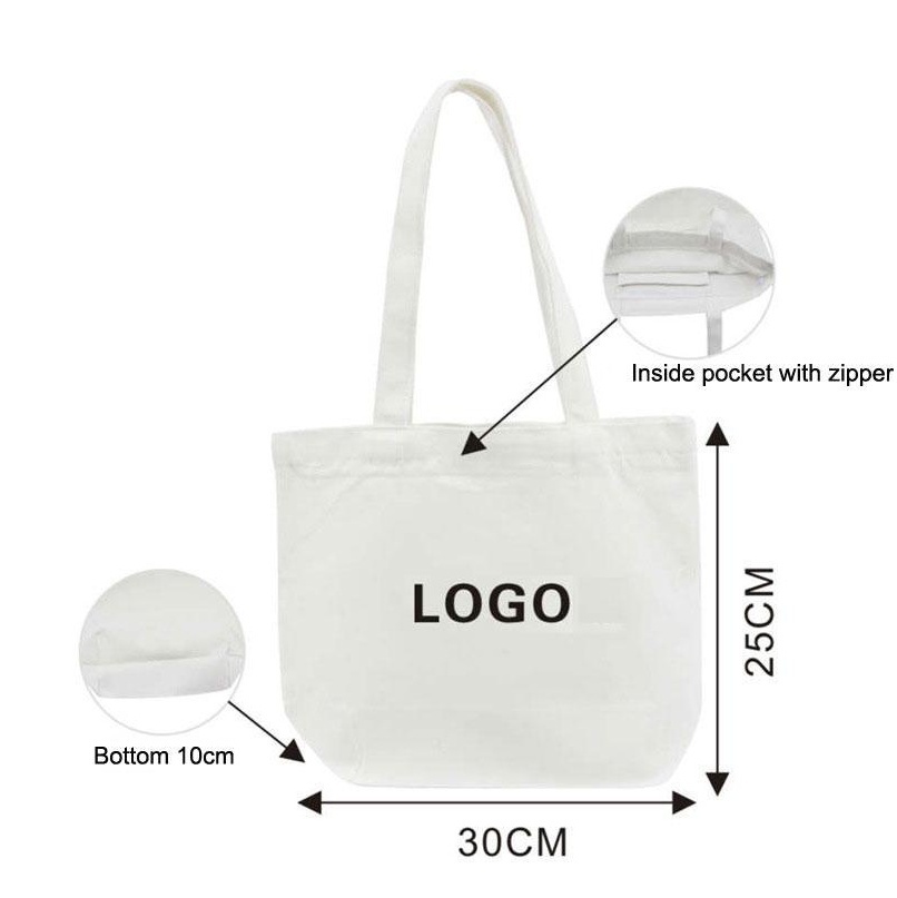 

Portable Canvas Bags Custom Logo Cotton Blank Cotton Eco-friendly Shopping Bags Designers Handbags Printin jllEbK garden_light
