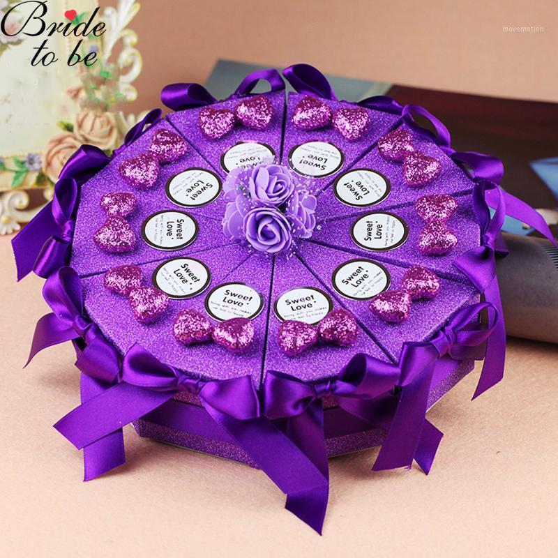 

10pc/Set Bride to be Wedding Gifts For Guests Paper Box Gift Bag Bride and Groom Birthday Party Favors Decoration Gift Candy Box1