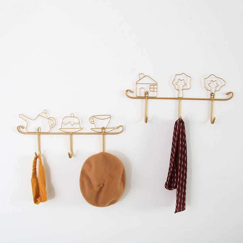 

Ins Nordic porch key hook clothing store wall decoration wall hanging bedroom creative personality pendant1