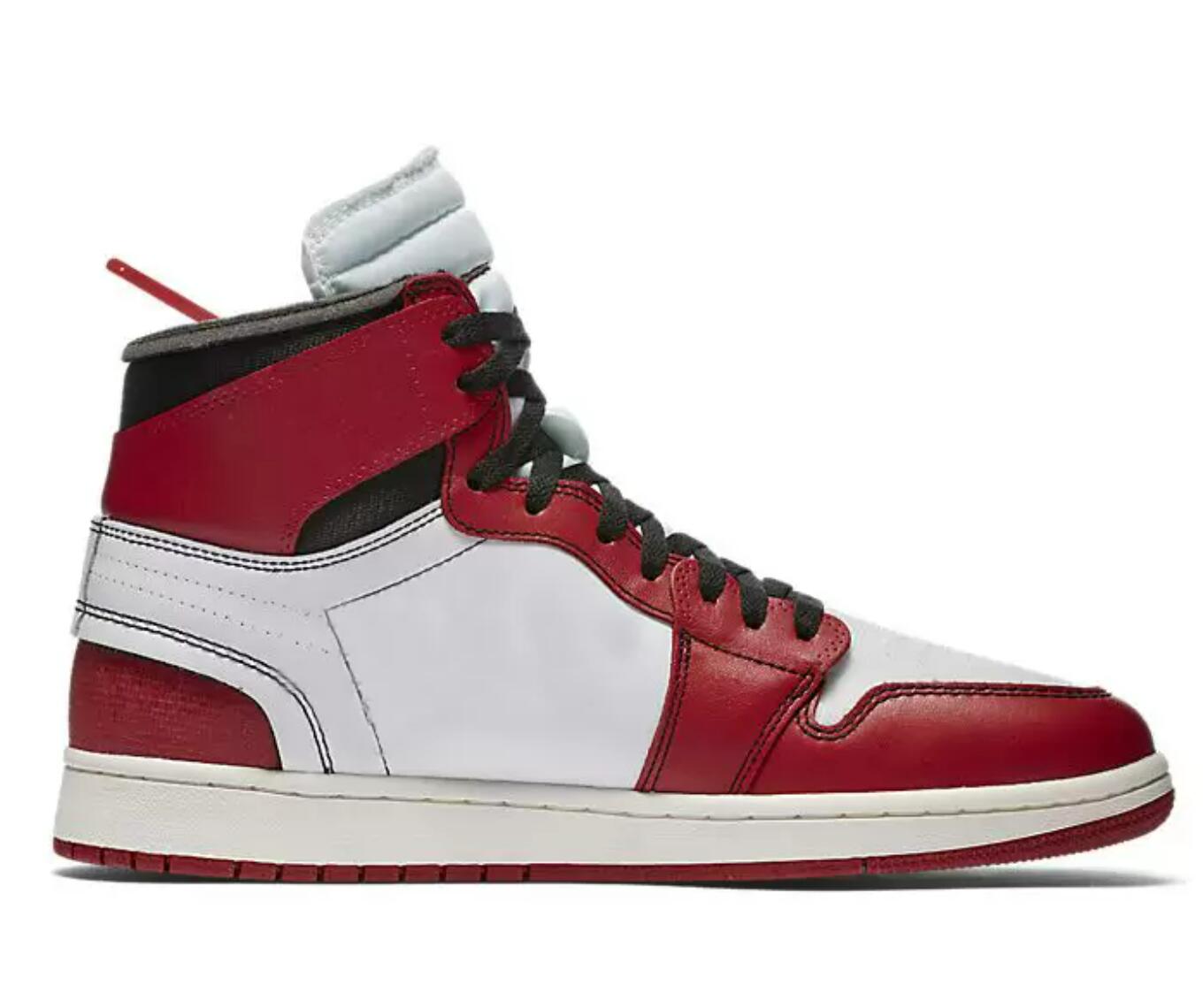 

Jumpman 1 Basketball Shoes 1s Men Women white red The Ten Chicago UNC University Mens Trainers Fashion Sports Sneakers Size 5.5 6.5 7.5 8.5 9.5 10.5 11.5 12.5 13.5