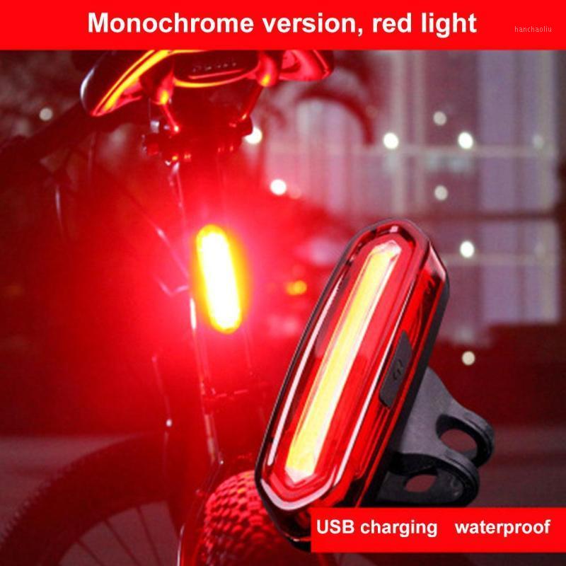 

Bike Rear Light Safety Warning USB Rechargeable Bicycle Taillight Tail LED Lamp1