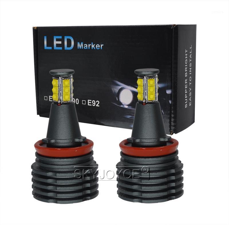 

SKYJOYCE High Power 120W LED Angel Eyes LED Marker Kit H8 White Light E92 E81 E82 E87 E88 E90 E91 E93 E63 Halo Ring1