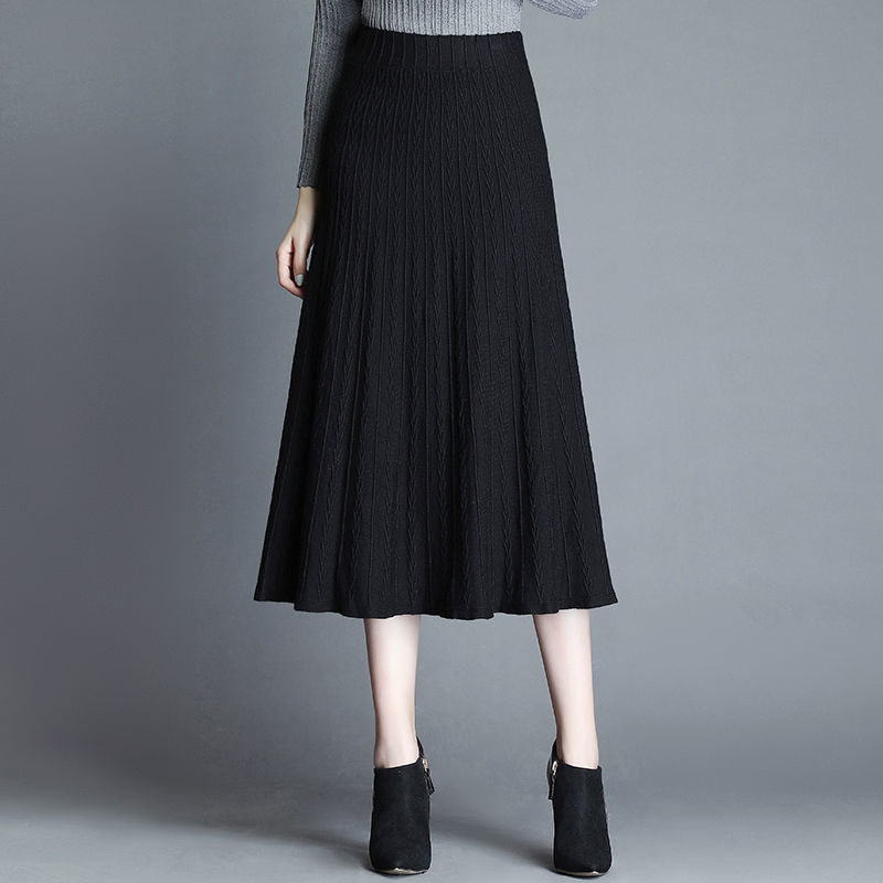 

New Autumn 2021 of women high quality midi skirt comes out y343 YZ3I, Dark brown.