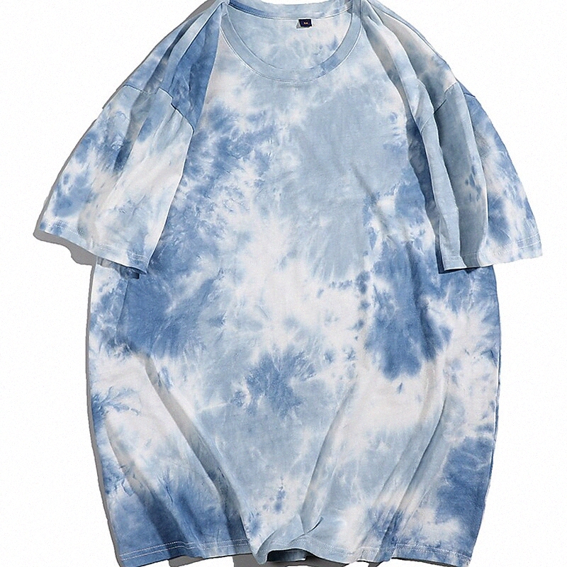 Men's Unisex Tee T shirt Hot Stamping Tie Dye Graphic Prints Plus Size Crew Neck Casual Daily Short Sleeve Tops Basic Vintage Designer Big a
