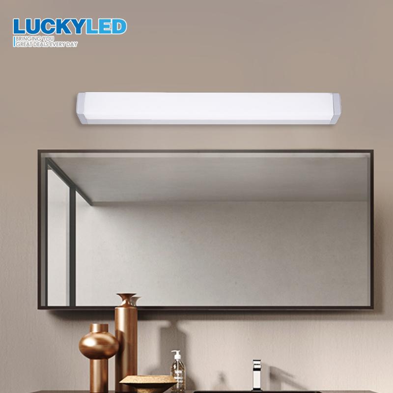 

LUCKYLED Wall Lamp Bathroom Led Mirror Light 7W 45CM 220V 110V Modern Wall Mounted Sconces Waterproof Lamps Bedroom light