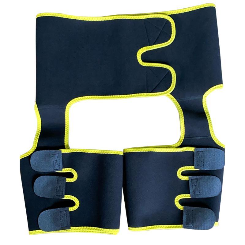 

Women Stretch Bodybuilding Leg Shaper Labral Tear Thigh Support Hip Brace Lifter Loss Weight Waist Trainer Exercise Groin Sleeve, Yellow