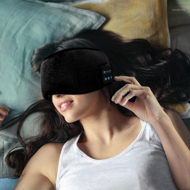 

Wireless Stereo Bluetooth Earphone Sleep Mask 5.0 Bluetooth Sleep Soft Earphones Support Handsfree Sleeping Eye Mask1