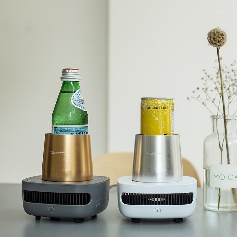 

Portable Car Fast refrigeration cup cooling chilled beer red wine coffee drink cooling home rapid cold drink machine1