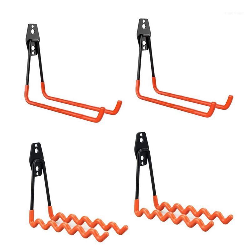 

Garage Storage Hooks Organizer Wall Mount Tool Holder for Organizing Power Tools Ladders 4 Pack1