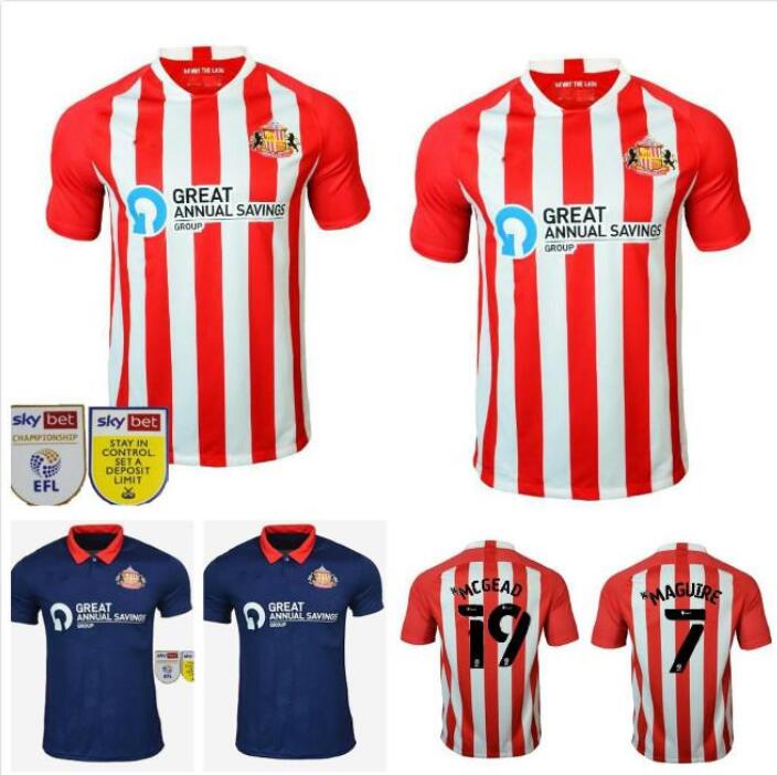 

20 21 SUNDERLAND home MAGUIRE soccer jersey 2021 2020 camisetas POWER WATMORE MCNULTY MCGEADY GRIGG LEADBITTER top thailand football shirts, White