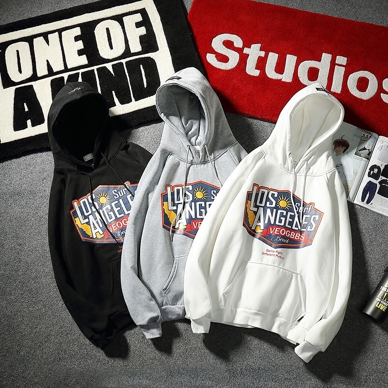 

2021 New Autumn Men Hip Hop Hoodies Fashion Hoodie Loose Harajuku Casual Sweatshirt Youth Hood Streetwear Male Black In1f IN1F