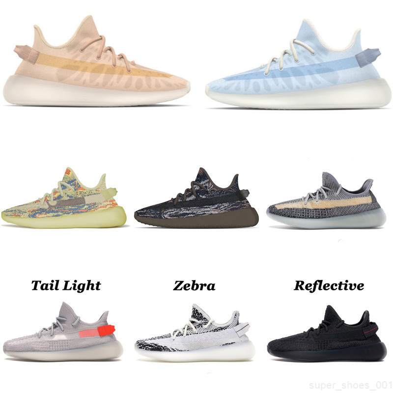 

2022 Top Quality Casual Shoe Mens Women Sneakers Running Outdoor Shoes Reflective Men Sneaker Shoe Yeezies Yezzies Trainers Size36-48, 01