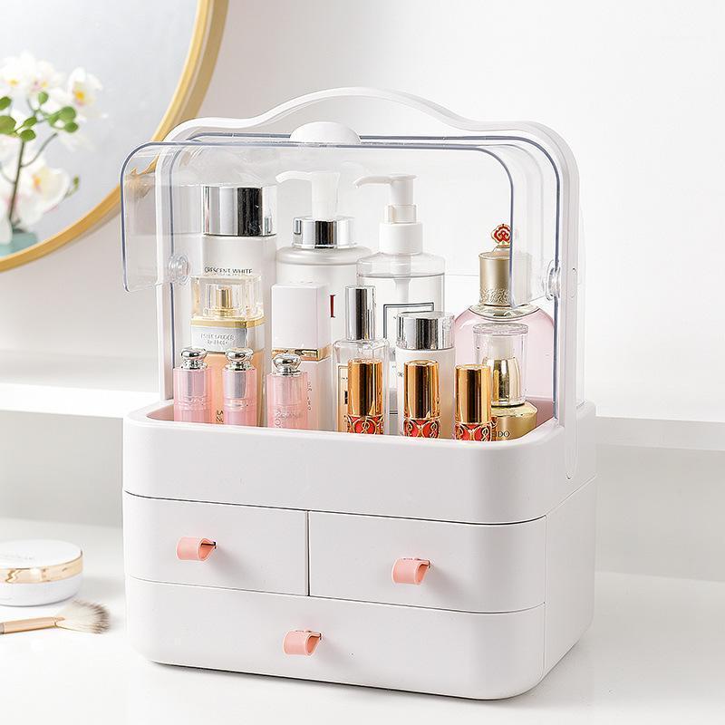 

New Make up box Travel organizer storage Toiletry bag Waterproof cosmetic box Transparent makeup case Large capacity makeup bag1