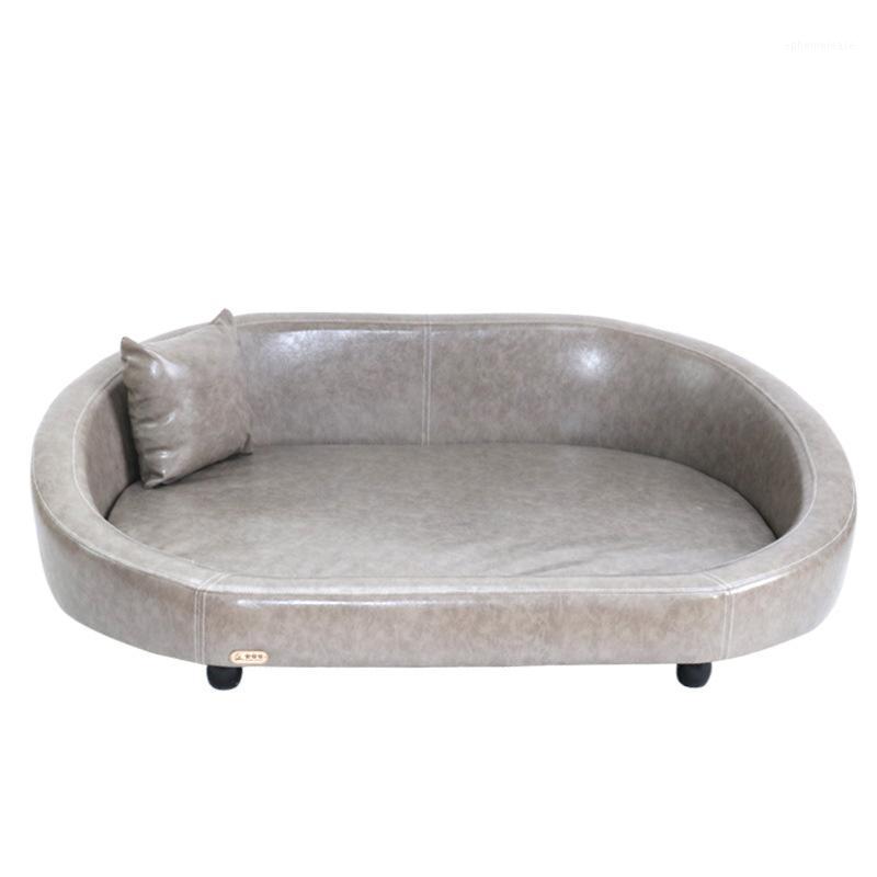 

Creative Kennel Removable And Washable Teddy Large Dogs Dog Beds Bed Wooden Pet Sofa Soft And Breathable Various Options1, White