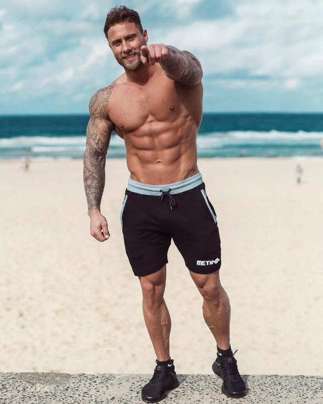 

Men Cotton Gym Shorts High Elastic Sports Shorts Fitness Running Male Tights Compression Trainning Clothing1, Black