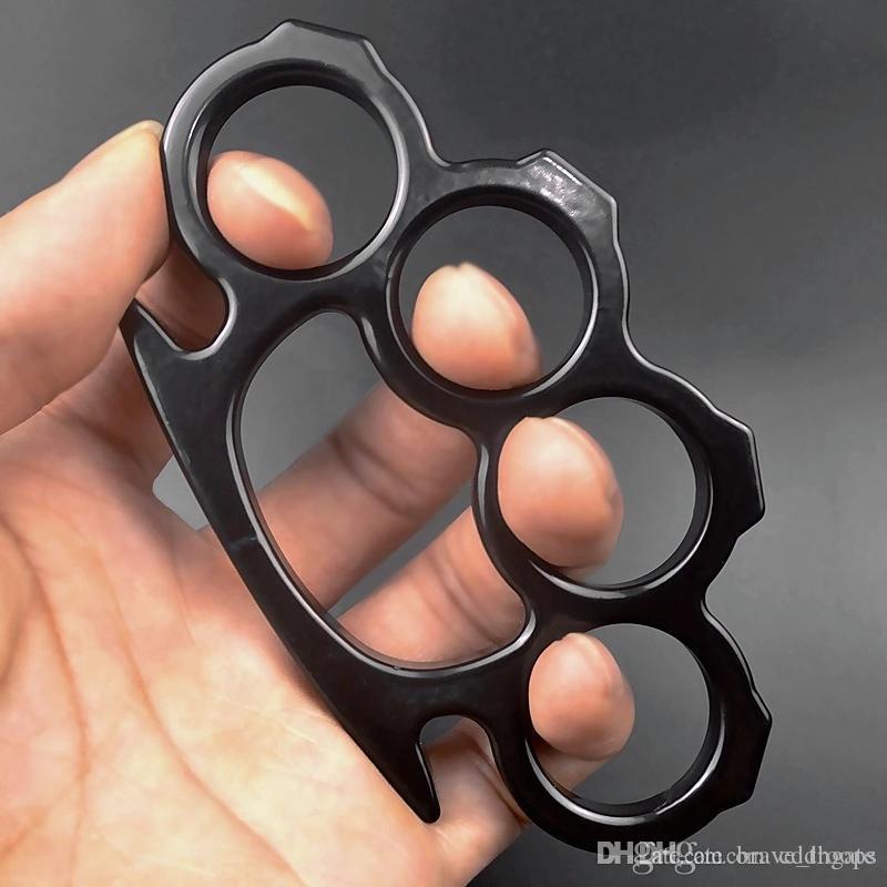 Nouveaux minuscules en laiton Fighting Knuckle Duster puissant Homme d'autodéfense Mens auto-défense Fox Trop autodéfense Pendentif Bottch