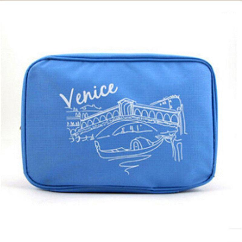 

Waterproof Makeup Bag Foldable Portable Organizer Multifunction Classified Cosmetic Bag Home Storage Printed Cosmetic Bags1