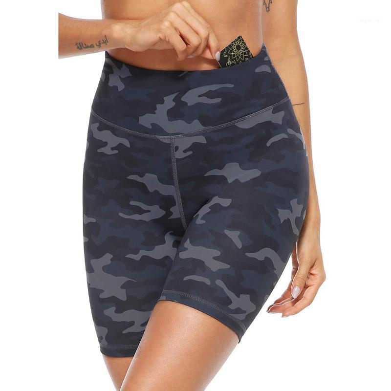 

Women Stretch Booty Shorts High Waist Camouflage / Animal Printed Yoga Capri Shorts Female Summer Gym Fitness Sports1