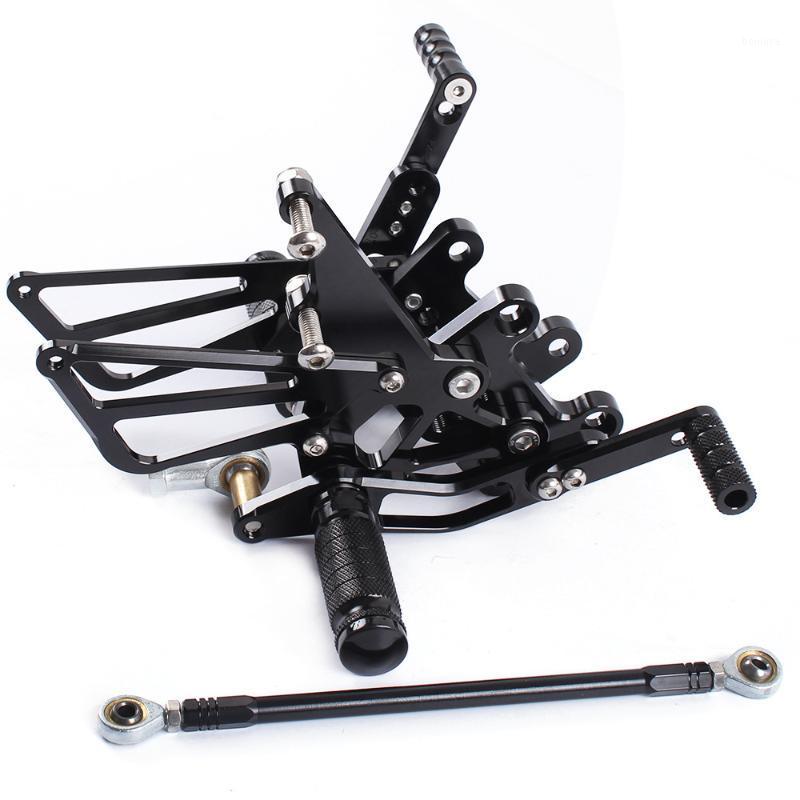 

For STREET TRIPLE 595 2006-2010 CNC Motorcycle Adjustable Rearsets Rear Sets Foot Pegs Pedal Foot Rests1
