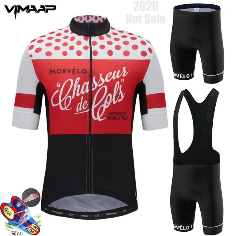 

Morvelo 2020 Cycling Clothing Men Cycling Set Bike Clothing Breathable Anti-UV Bicycle Wear/Short Sleeve Jersey Sets1, Pic color jersey