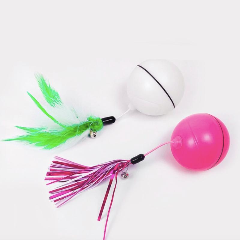 

Pet Cat Toys LED Laser Red Light Electronic Rolling Balls Cute Dog Toy Puppy Pet Ball Exercise Automatic Interactive Toys1