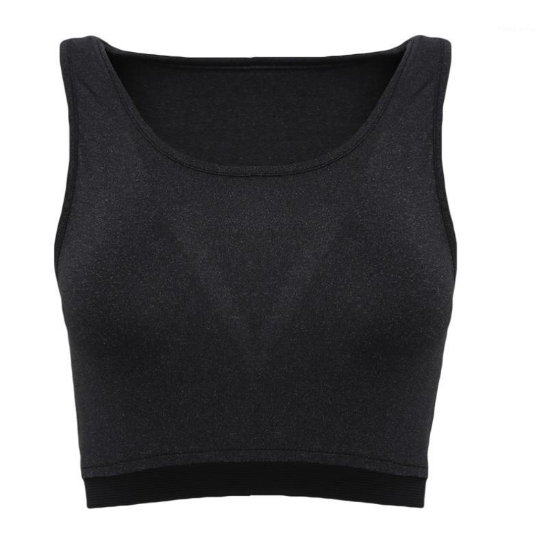 

Gym Fitness Shirt Jersey Women Yoga Shirts Sportswear Seamless Breathable Full Cup Bra Sport Top Women Sport Running Vest Tanks1, Gray