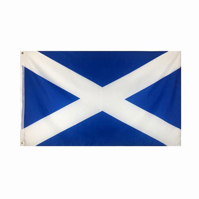 

Scottish Flag High Quality 3x5 FT National Banner 90x150cm Festival Party Gift 100D Polyester Indoor Outdoor Printed Flags and Banners