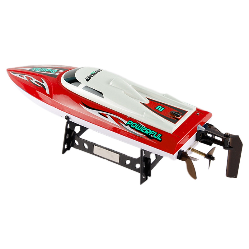 

2.4G Speedboat Navigation RC Boat High-Speed Remote Control Boats Waterproof Water-Cooling System RC Toys, Red