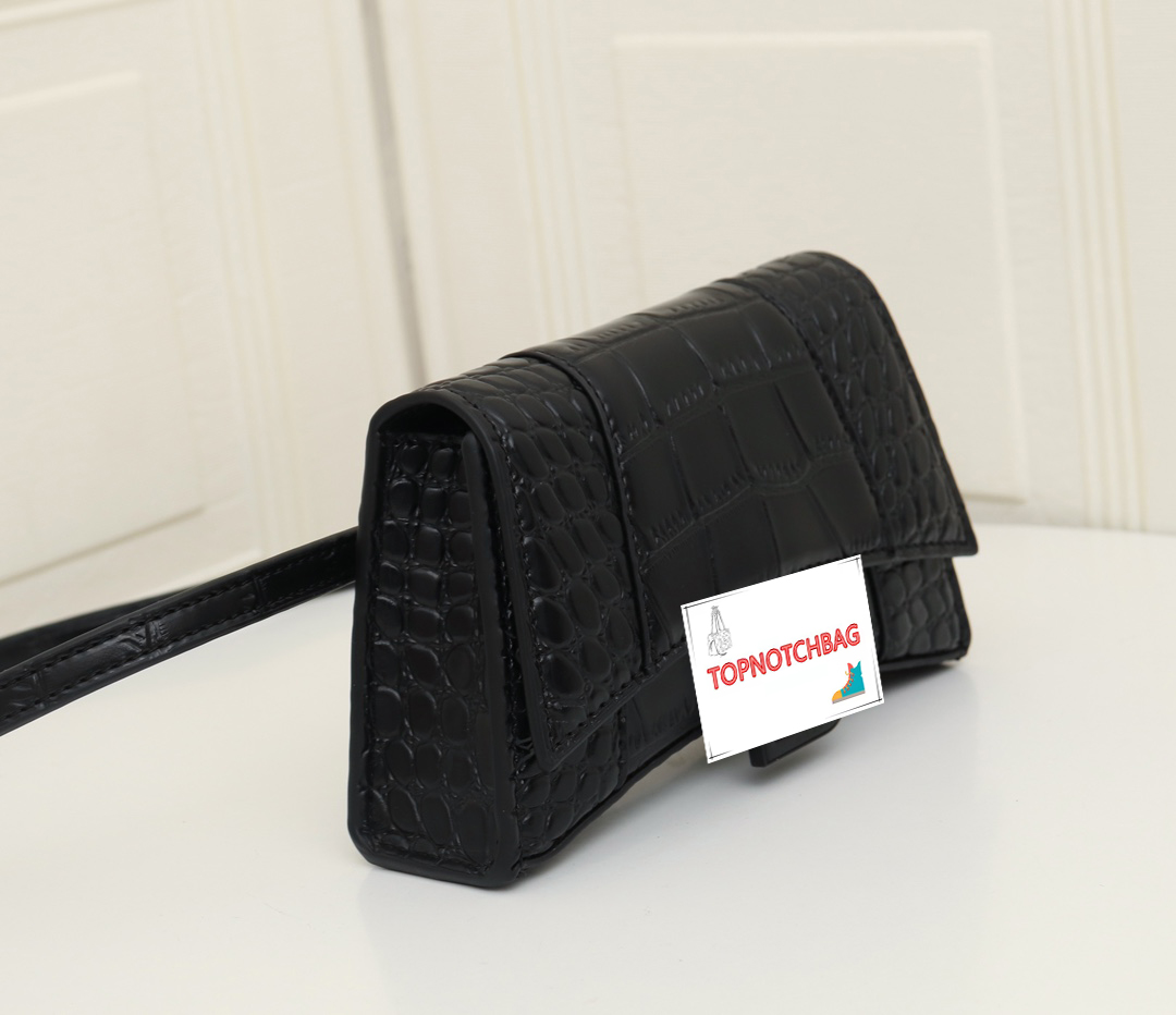 

Luxury designers crossbody bags 2021 high quality alligator leather saddle lady fashion handbag B brand hot sale YQ06, Box