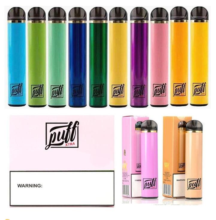 

Puff Xtra Vape 5% Xtia 5ml Vaporizer Device Pod 1500 puffs Pen 600mah Battery Bar All-in-one Starter Kit vs Xira bang xxl
