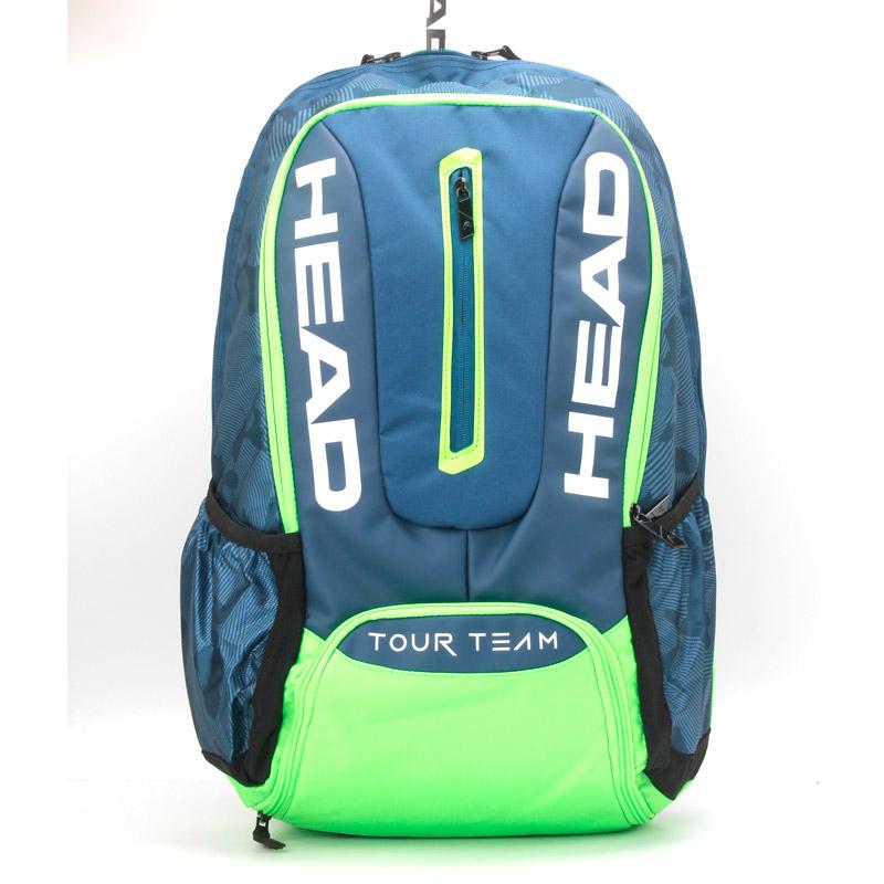 

Hot Original Head Brand raquete tennis backup New Back Pack Djokovic style tour team Tennis Bag 283148-NVGE for 1/2 rackets