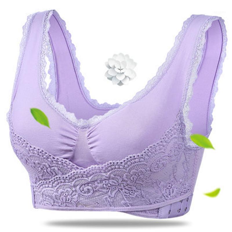 

Plus Size Quick Dry Padded Sports Bra Women Wire Free Adjustable Fitness Top Sports Brassiere Push Up Seamless Running Yoga Bra1, Purple
