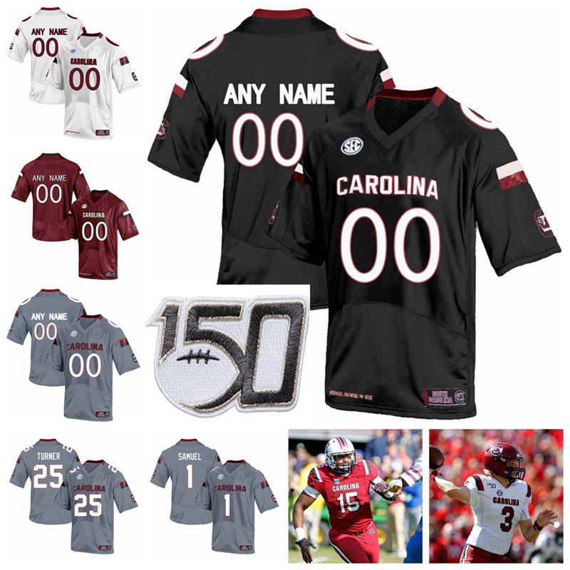 

South Carolina Gamecocks College Football Jerseys Pharoh Cooper Jersey Ryan Hilinski Rico Dowdle Shi Smith Melvin Ingram Custom Stitched, Black