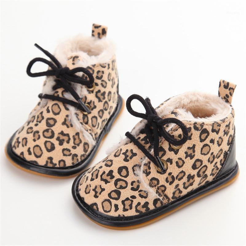 

11-13CM Baby Lace-up Shoes Warm Snow Boots Toddler Infant Booties First Walker Indoor Shoes Anti-slip Soft Sole Toddler Sneaker1, Brown