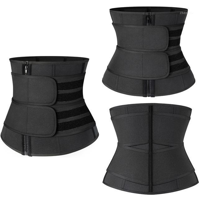 

Wholesale Waist Trainer Neoprene Body Shaper Women Slimming Belly Shaper Tummy Sweat Shapewear Workout Trimmer Belt Corset1, As photo