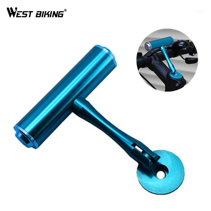 

WEST BIKING T Frame Bicycle Handlebar Extensions Frame Bicycle Handlebar Lamp Cycling Computer Clip Holder Light Extension1
