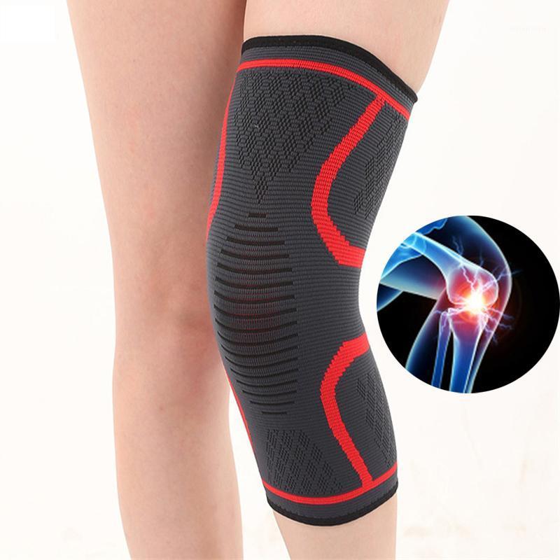 

Women Men Sports knee Protector Pads Warm High Elastic Knee Support Relieve Arthritis Fitness Gym Sports Outdoor Guard Kneepad1, Red