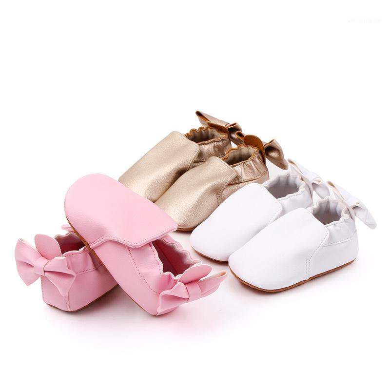 

Newborn Infant Baby Boy Girl Shoes Classical Sneaker PU Rubber Sole Anti-slip Toddler First Walkers Baby Crib Shoes 2020 .1