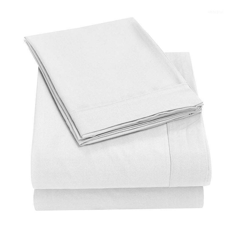 

Bedding Sets 50 Super Silky Soft - 1500 Thread Count Egyptian Quality Luxurious Wrinkle, Fade, Stain Resistant Bedsheet Set Sheet Set1, White