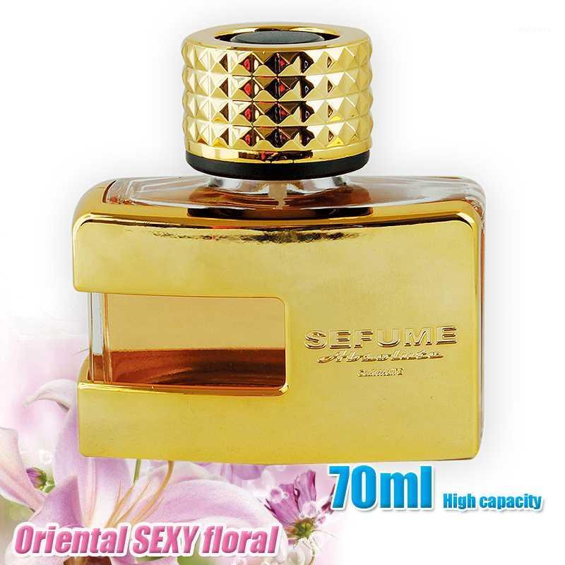

Car Perfume 70ML Liquid air freshener for men women Oriental SEXY floral perfum Auto Interior accessories Deodorant car styling1